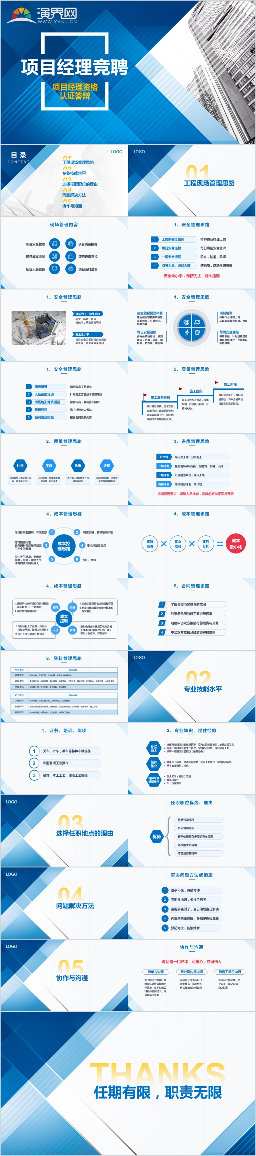 項目經(jīng)理競聘演講PPT