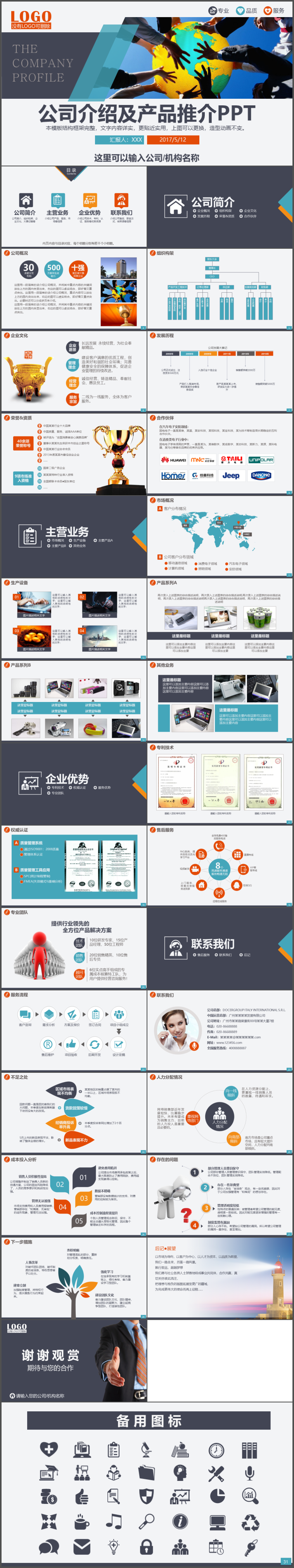 公司介紹產(chǎn)品推介企業(yè)宣傳ppt模板20
