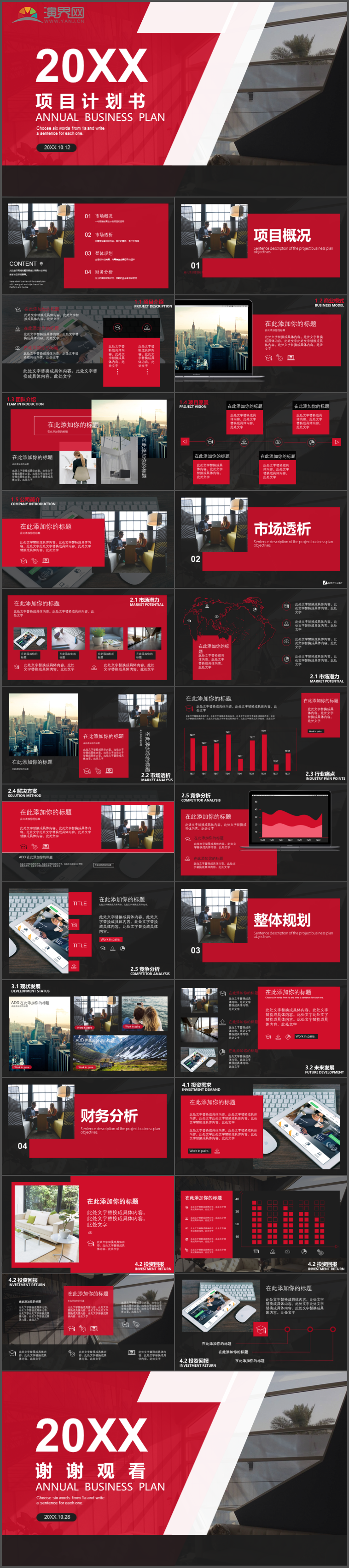財(cái)務(wù)分析項(xiàng)目計(jì)劃書(shū)市場(chǎng)規(guī)劃透析PPT模板110