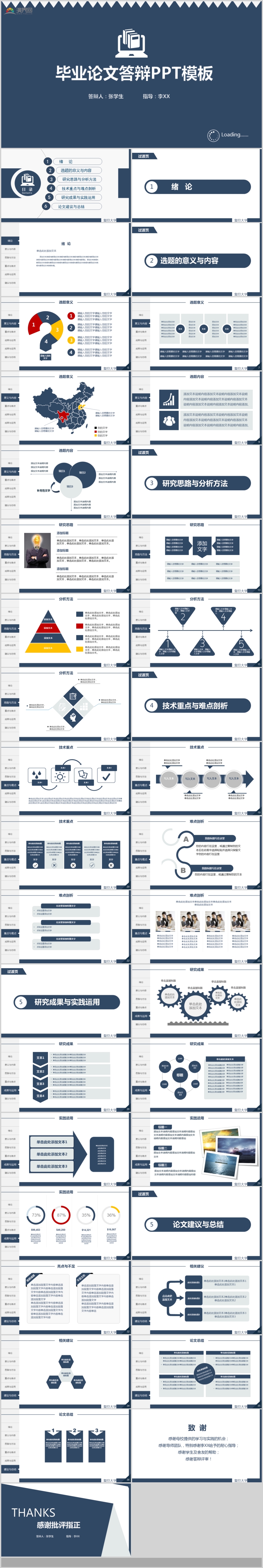 簡(jiǎn)約風(fēng)畢業(yè)論文答辯學(xué)術(shù)報(bào)告PPT模板