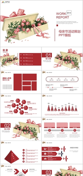 母親節(jié)節(jié)日慶典活動(dòng)策劃PPT模板