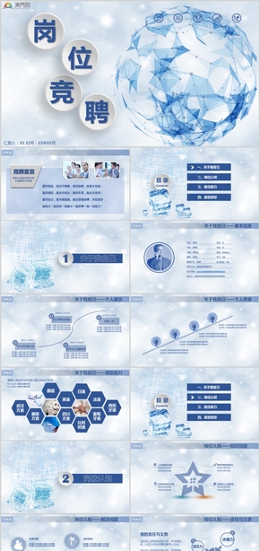 入職培訓(xùn)、崗位競(jìng)聘商業(yè)計(jì)劃書PPT模板