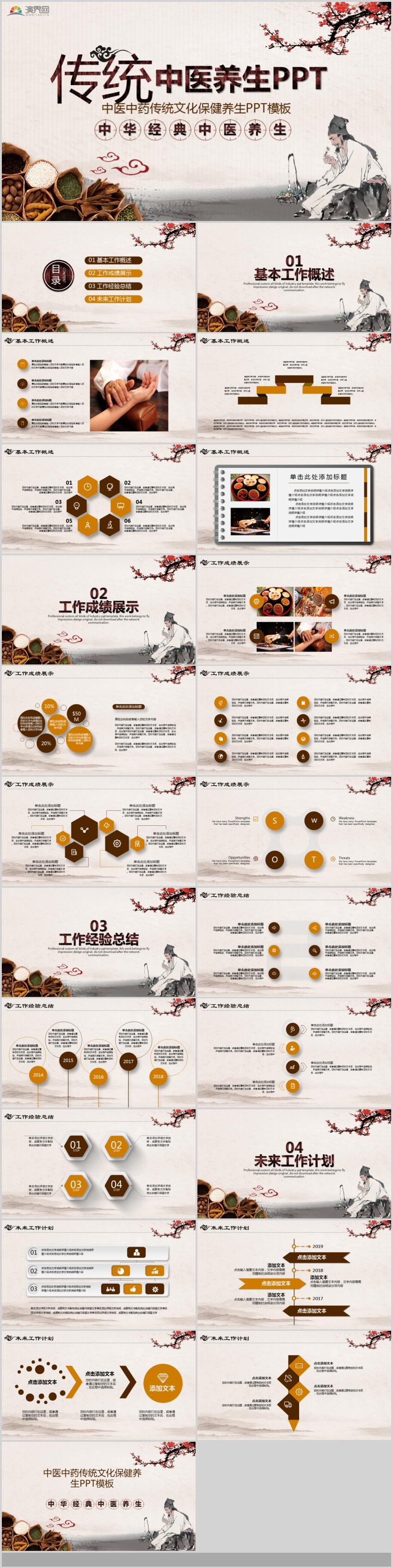 中醫(yī)中藥傳統(tǒng)文化保健養(yǎng)生PPT模板