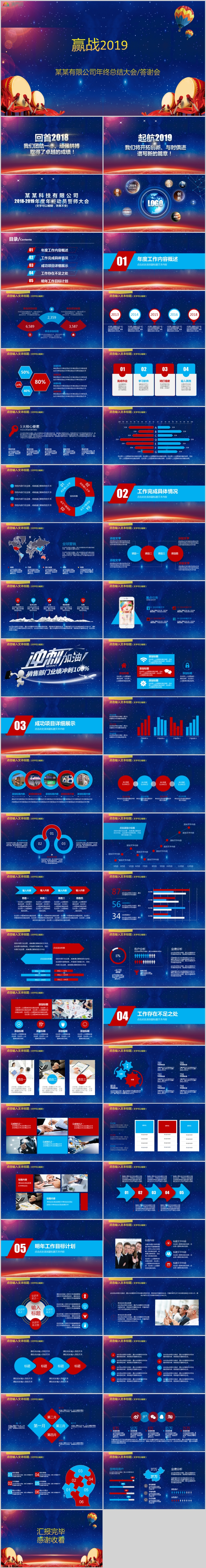 公司年終總結(jié)大會(huì)答謝會(huì)年終總結(jié)匯報(bào)PPT模板