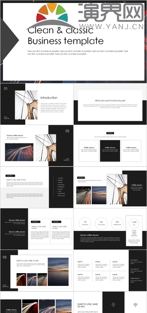 黑白大氣簡(jiǎn)約商務(wù)產(chǎn)品介紹PPT模板