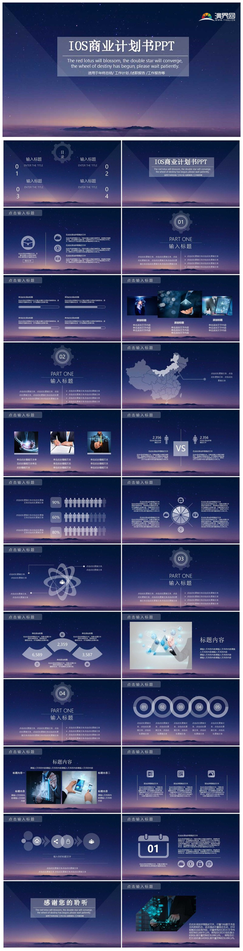 IOS商業(yè)計劃書PPT3