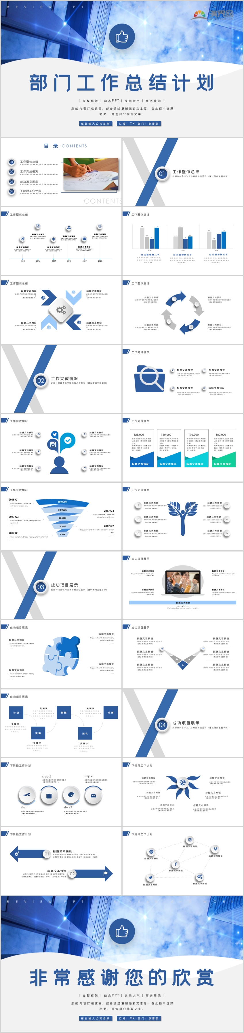 部門工作總結(jié)計(jì)劃PPT