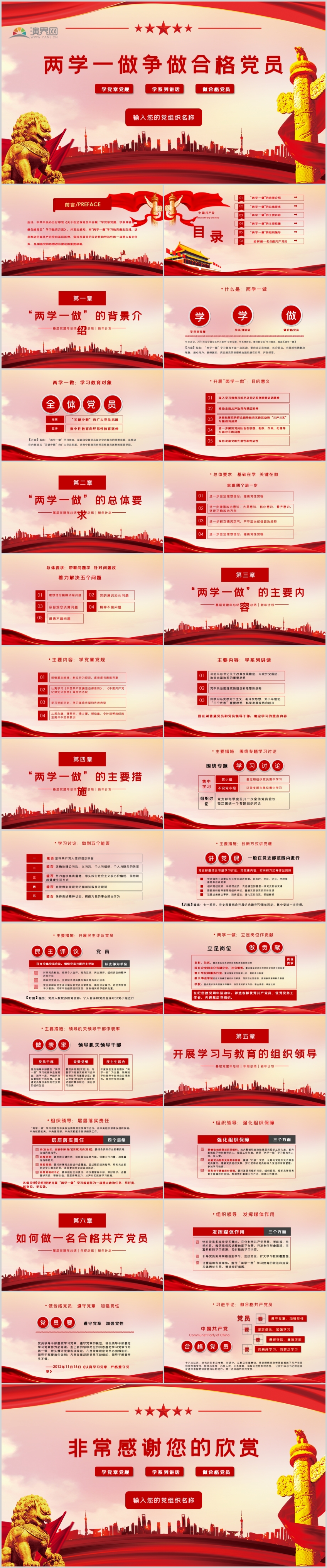 兩學(xué)一做爭(zhēng)做合格黨員PPT