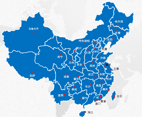 中国地图可着色图片素材 中国地图可编辑图片素材 中国地图矢量图片