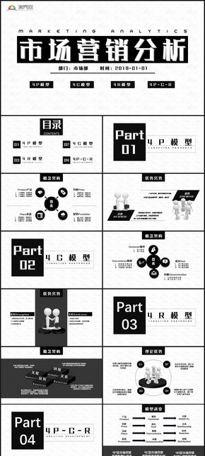 黑白4PCR市場(chǎng)營銷模型構(gòu)架ppt