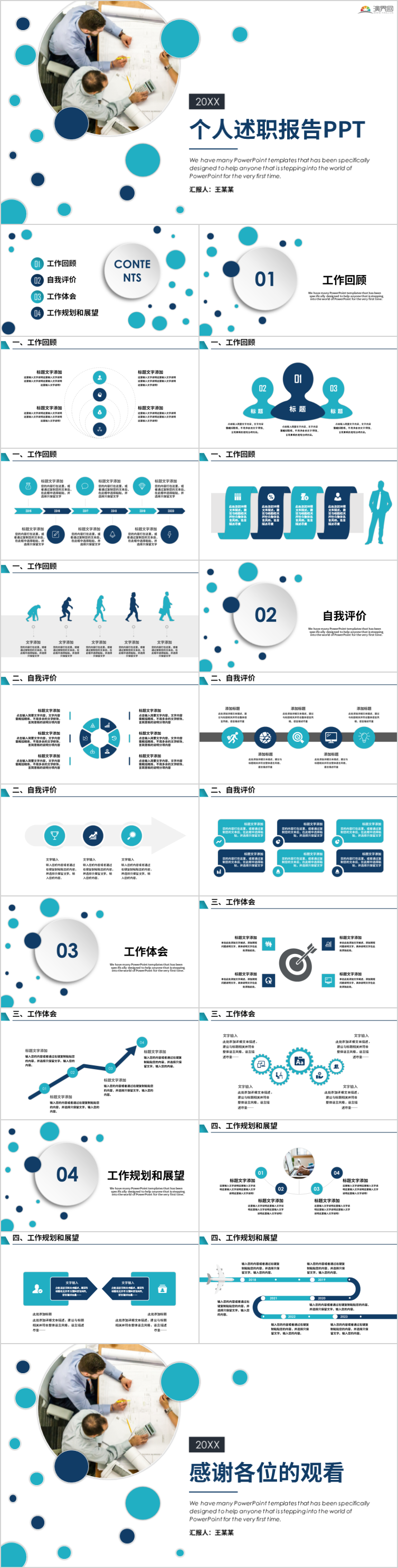 簡約個人工作述職報告?zhèn)€人述職報告轉(zhuǎn)正述職報告通用工作述職報告ppt模板