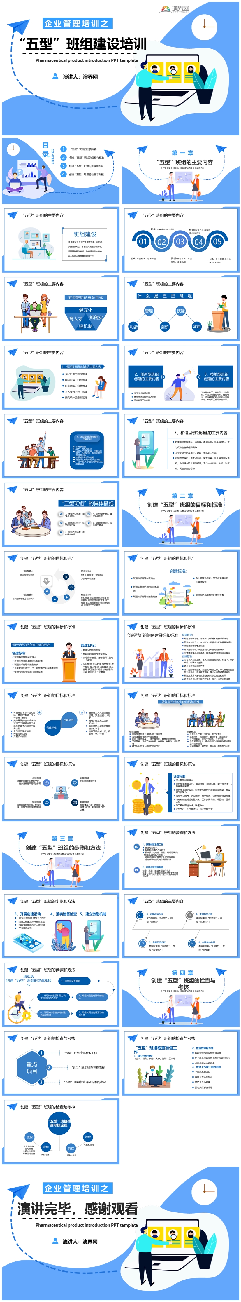 五型班組建設(shè)培訓PPT模板