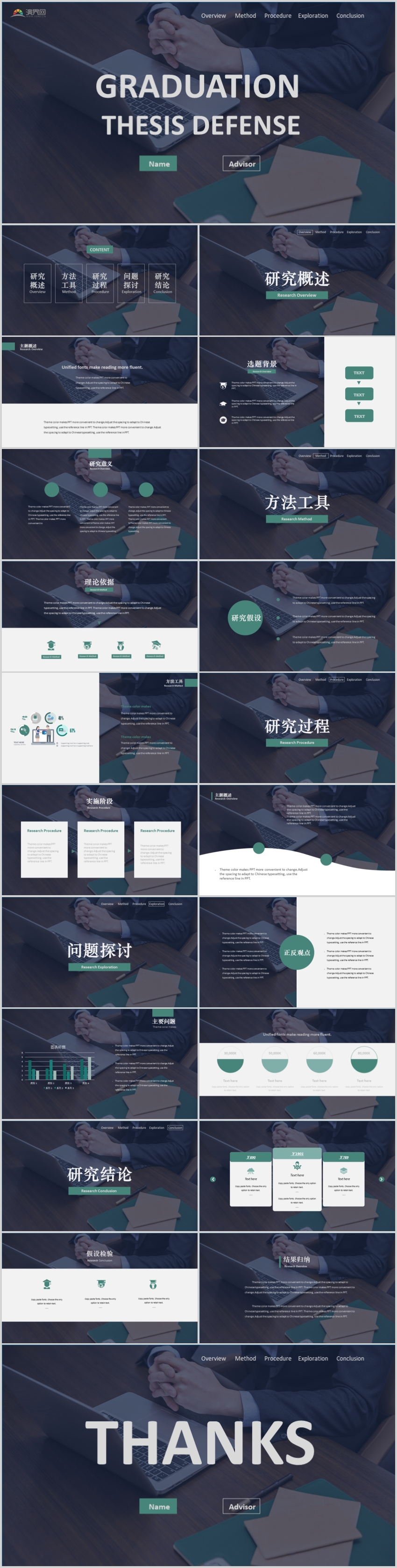 簡(jiǎn)約大氣畢業(yè)答辯PPT模板