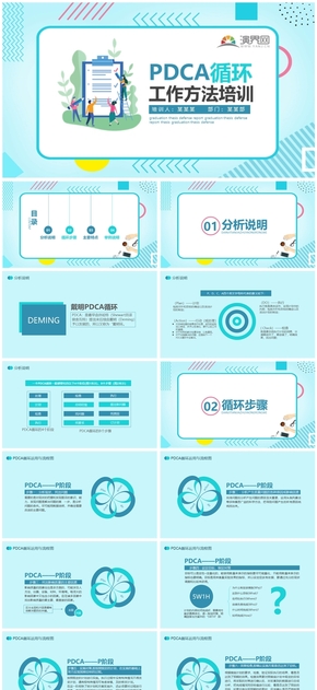 PDCA循环工作方法培训PPT