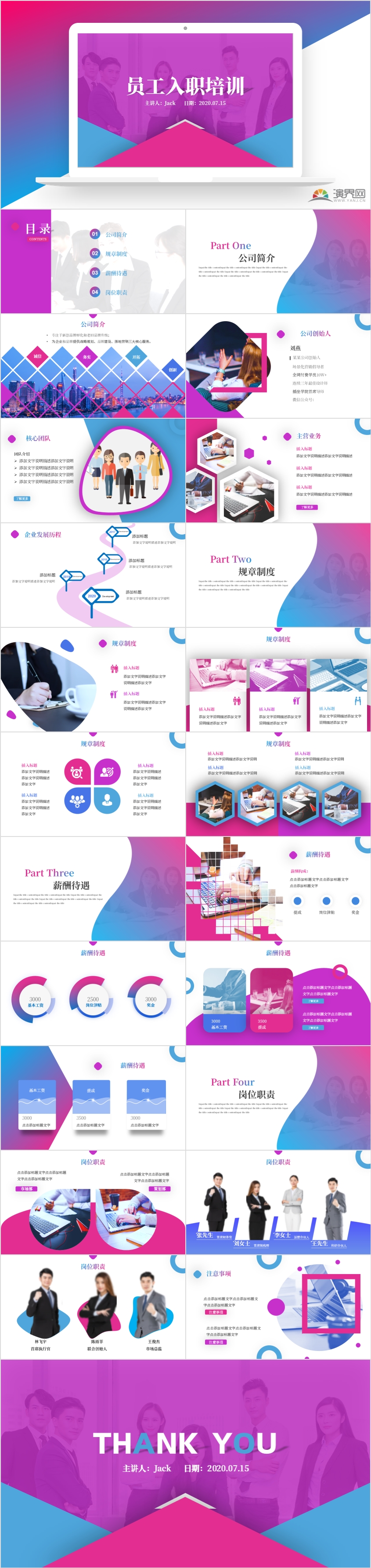 員工入職培訓企業(yè)管理培訓商務培訓PPT
