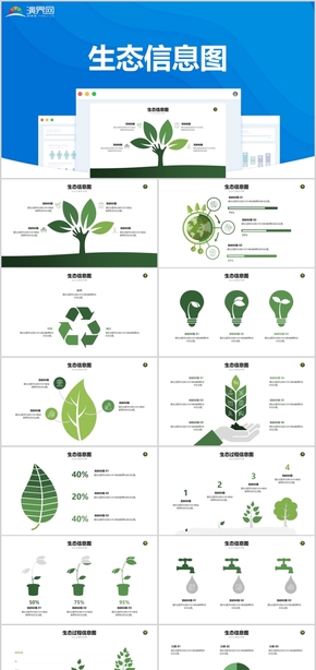綠色自然生態(tài)環(huán)境綠色地球污染樹葉環(huán)境能源樹環(huán)保世界環(huán)境保護(hù)全球垃圾太陽(yáng)能風(fēng)力發(fā)電信息圖表PPT模板