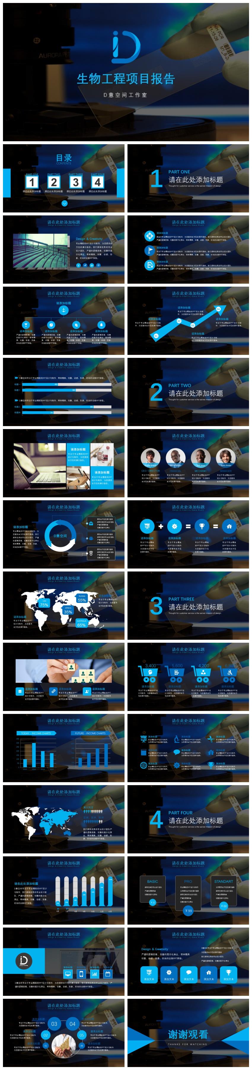 生物工程項目報告PPT