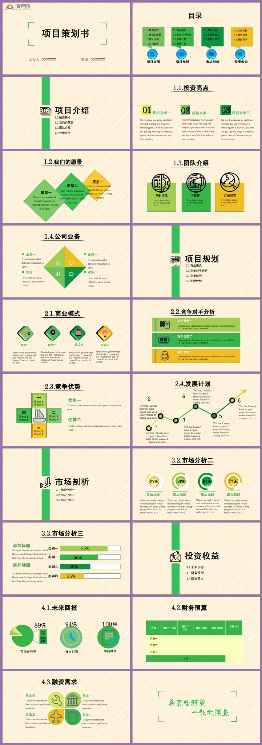 棕色簡潔項(xiàng)目計(jì)劃書