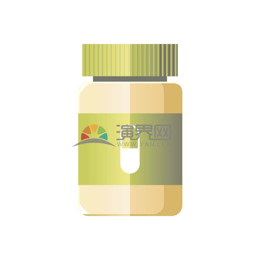 趣味活潑簡約清新黃色醫(yī)療醫(yī)用藥品卡通圖標(biāo)