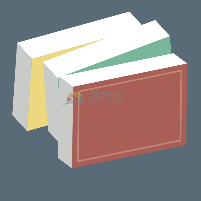 卡通書本圖標(biāo)創(chuàng)意設(shè)計(jì)