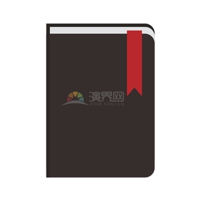 棕色書本圖標(biāo)簡單設(shè)計