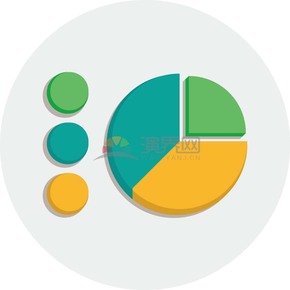 數(shù)據(jù)圖表辦公元素