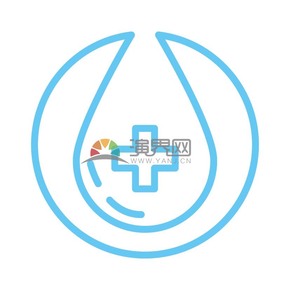  Medical industry water drop icon