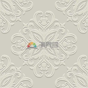  Classical relief pattern vector background