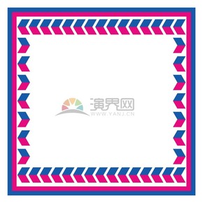 正方形紅色紫色大于小于畫(huà)框鏡框展示框多層