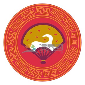 中國(guó)風(fēng)扇子圖標(biāo)