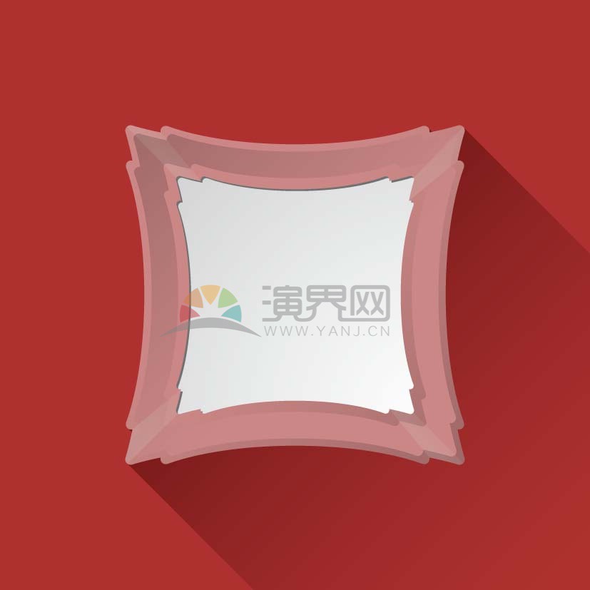 抽象寫實風(fēng)格邊框