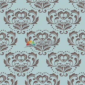  Hollow classical pattern vector background