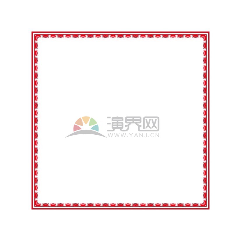 紅色正方形條紋邊框展示框鏡框底框