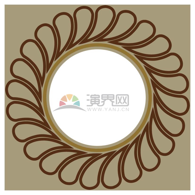 邊框矢量素材