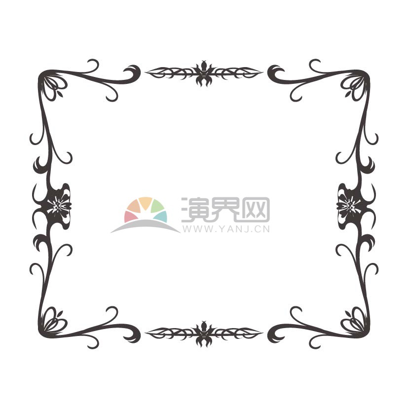 手繪風(fēng)相框邊框素材