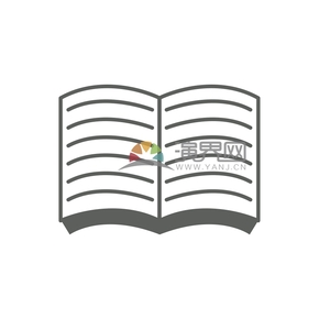 簡(jiǎn)潔創(chuàng)意黑色線條書籍本子卡通圖標(biāo)