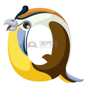 趣味活潑簡(jiǎn)約清新可愛小動(dòng)物鳥類卡通圖