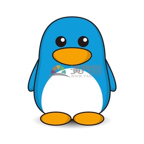  Cartoon penguin style