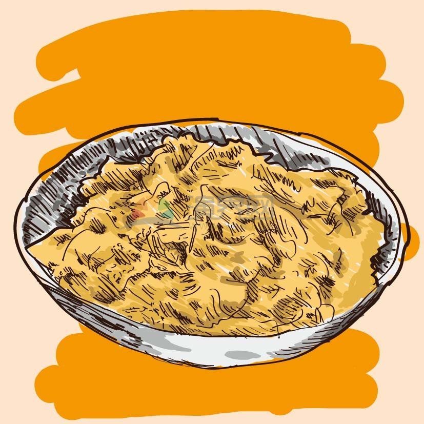 色香味俱全食物卡通有趣創(chuàng)意設(shè)計