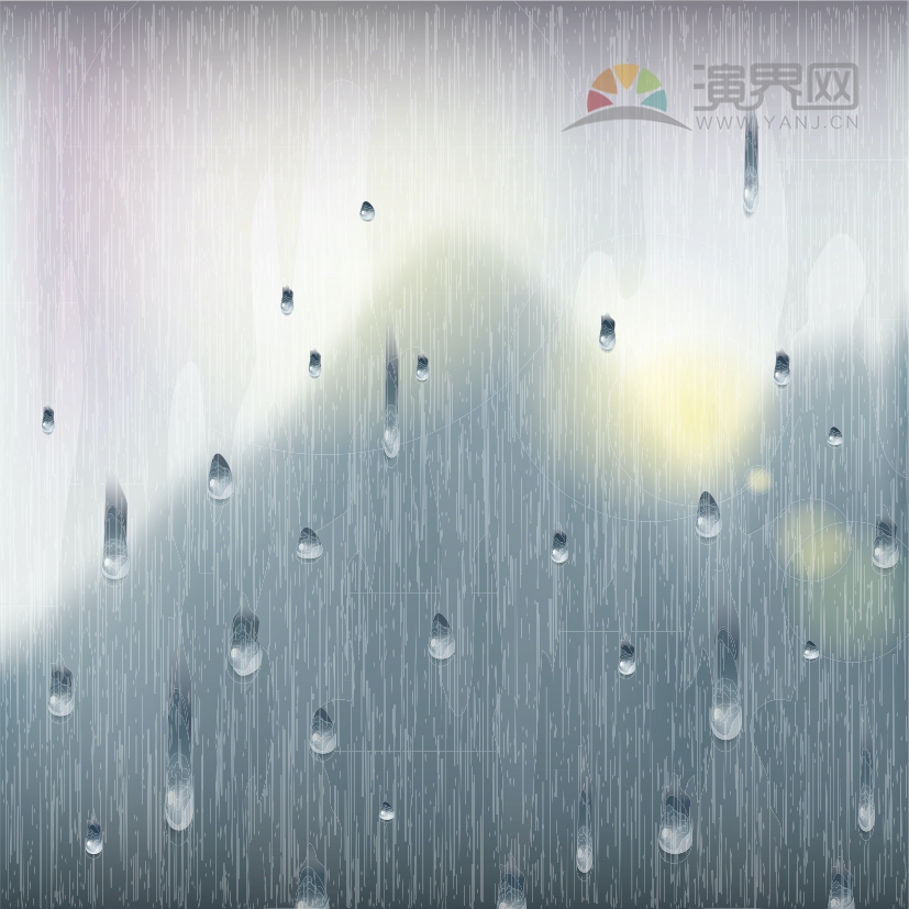 藍(lán)色水滴元素