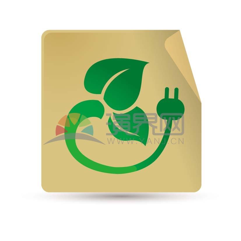 綠色環(huán)保樹葉icon