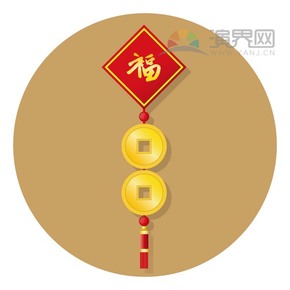 紅色福字喜慶春節(jié)掛件裝飾過大年拜年祝?？ㄍ▓D