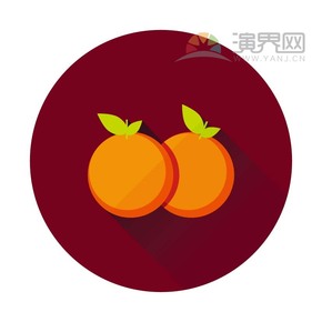 橘子豐收喜慶春節(jié)過(guò)大年拜年祝?？ㄍ▓D