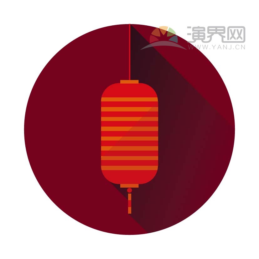 紅色燈籠喜慶春節(jié)過大年拜年祝?？ㄍ▓D