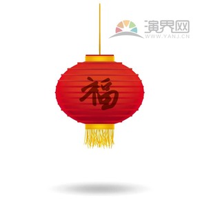 紅色燈籠福字喜慶春節(jié)過大年拜年祝?？ㄍ▓D