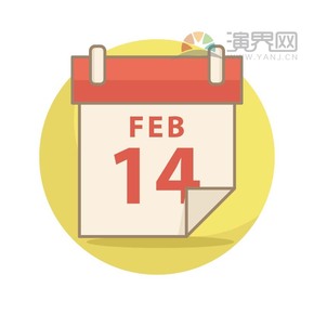 情人節(jié)-有趣日歷14號創(chuàng)意設計