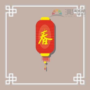 春節(jié)-中國元素?zé)艋\背景素材創(chuàng)意設(shè)計