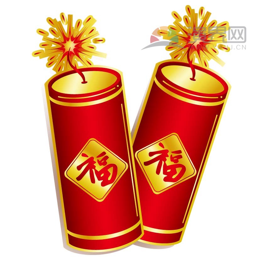 紅色鞭炮炮竹喜慶春節(jié)過大年拜年祝?？ㄍ▓D