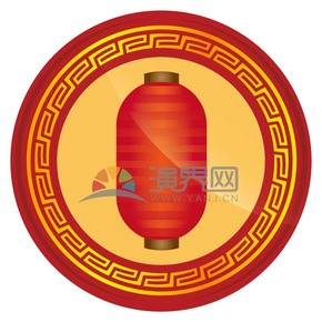 春節(jié)喜慶元素素材極簡(jiǎn)簡(jiǎn)約燈籠