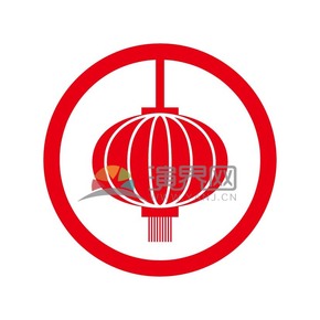 春節(jié)喜慶元素素材極簡(jiǎn)簡(jiǎn)約燈籠